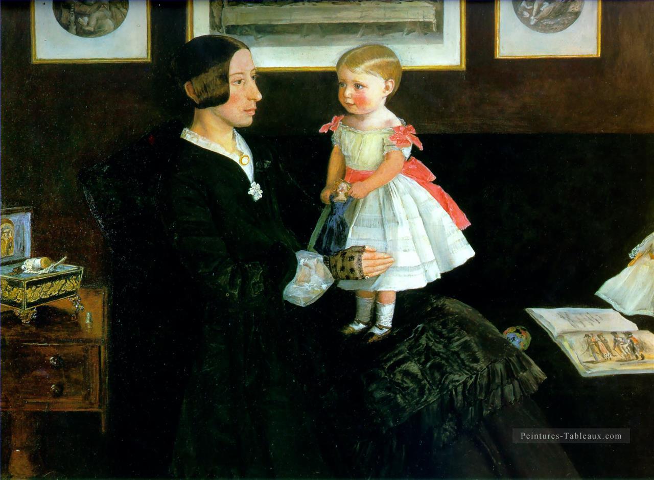 Portrait de Mme James Wyatt préraphaélite John Everett Millais Peintures à l'huile